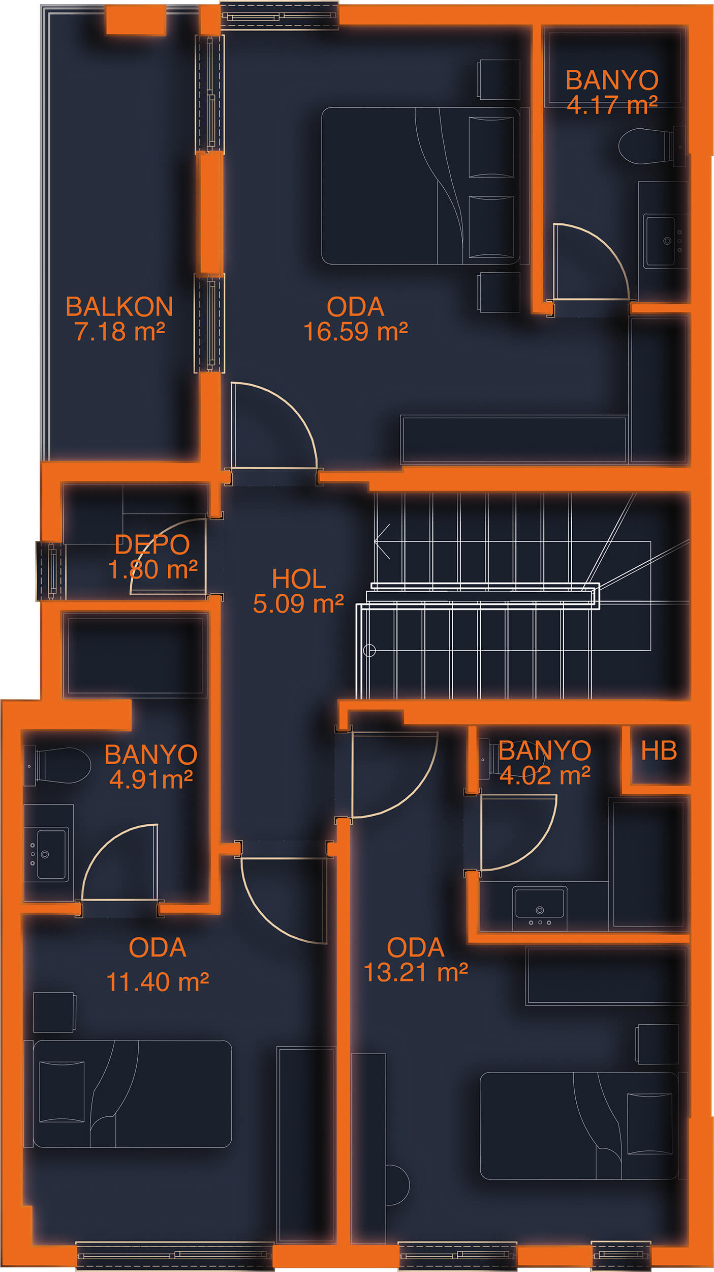 Ankara Gölbaşı Müstakil Villa Y 1. Kat